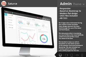 Admin Theme - Responsive template