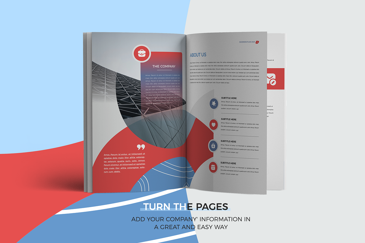 Business Plan, InDesign | PowerPoint, a Brochure Template by Template Zone (Photo 6 of 10)