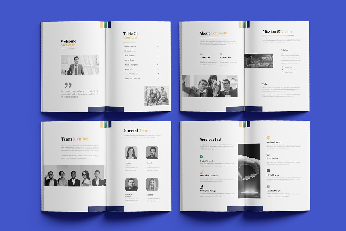 Business Proposal| InDesign & Canva, a Brochure Template by Artisan Vibes (Photo 6 of 9)