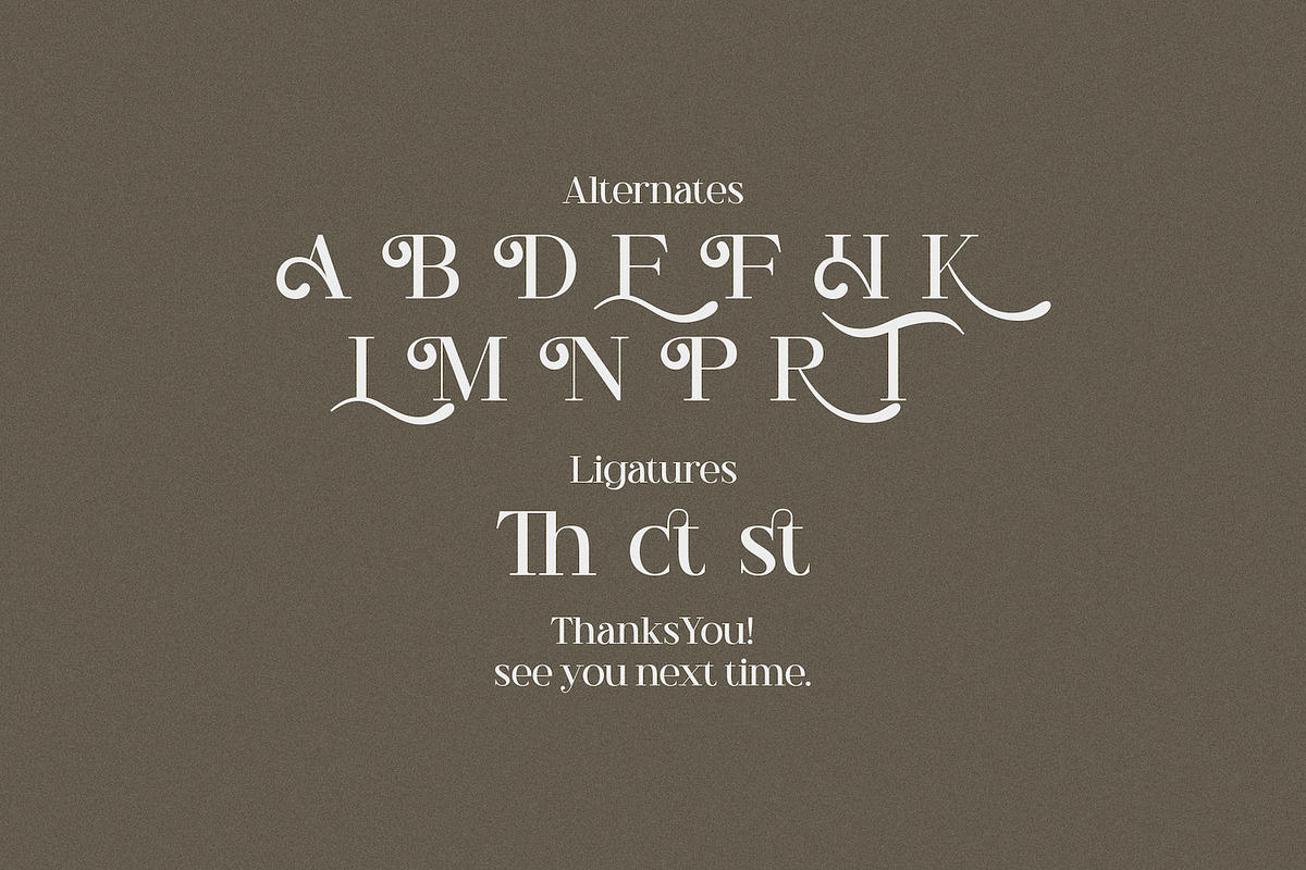Riley Frost - Casual Serif Font, a Serif Font by StringLabs (Photo 10 of 10)