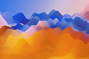 10 Wavy Backgrounds / Textures, a Texture Graphic by UgurSarac (Thumbnail 4 of 9)