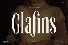 Glafins Modern Ligature Serif Font