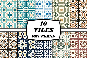 Tiles pattern set
