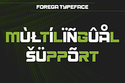 Forega Sport - Branding Sports Font, a Sans Serif Font by Say Studio (Thumbnail 9 of 9)