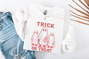 Trick Or Treat Retro Ghost PNG, an Illustration by SharpMarketplace (Thumbnail 4 of 9)