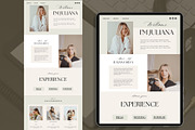 Coaching Website Canva, a Landing Page Template by ElladesignCo (Thumbnail 7 of 7)