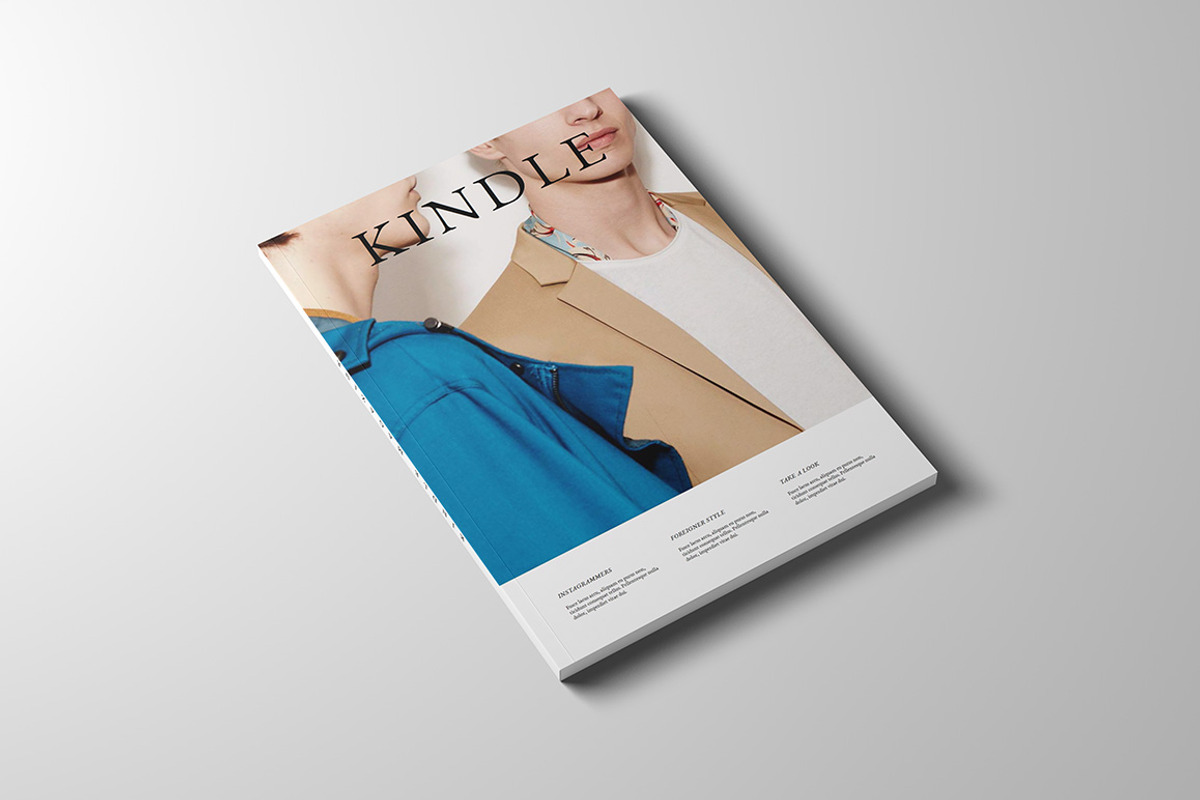 Magazine Mock-Up V2, a Print Template by PositivePixels (Photo 2 of 16)