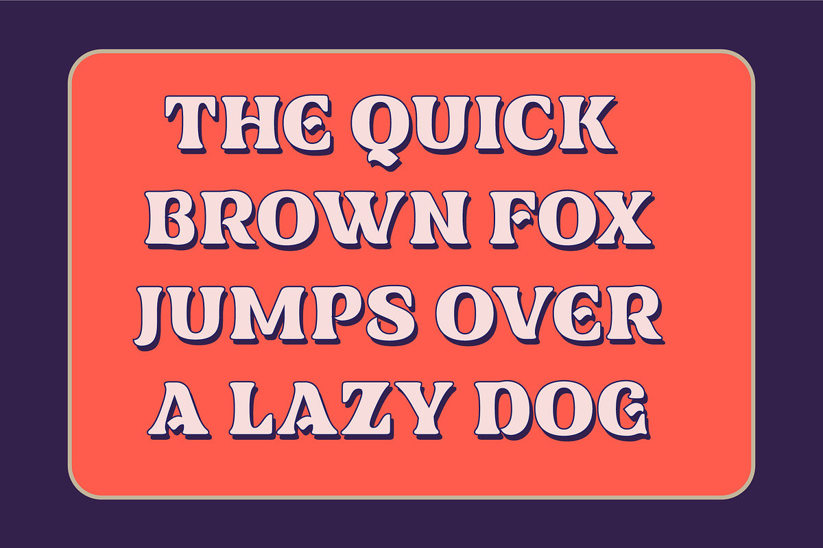 La Barokah - Retro Font, a Serif Font by Nirmana Visual (Photo 3 of 7)