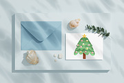 Christmas Clipart Illustration, a Seasonal Illustration by tchastudio (Thumbnail 6 of 7)