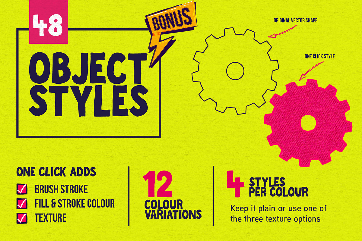 VOLT - Vector Brushes for Affinity, a Brush Add-On by Green Room Media (Photo 11 of 18)
