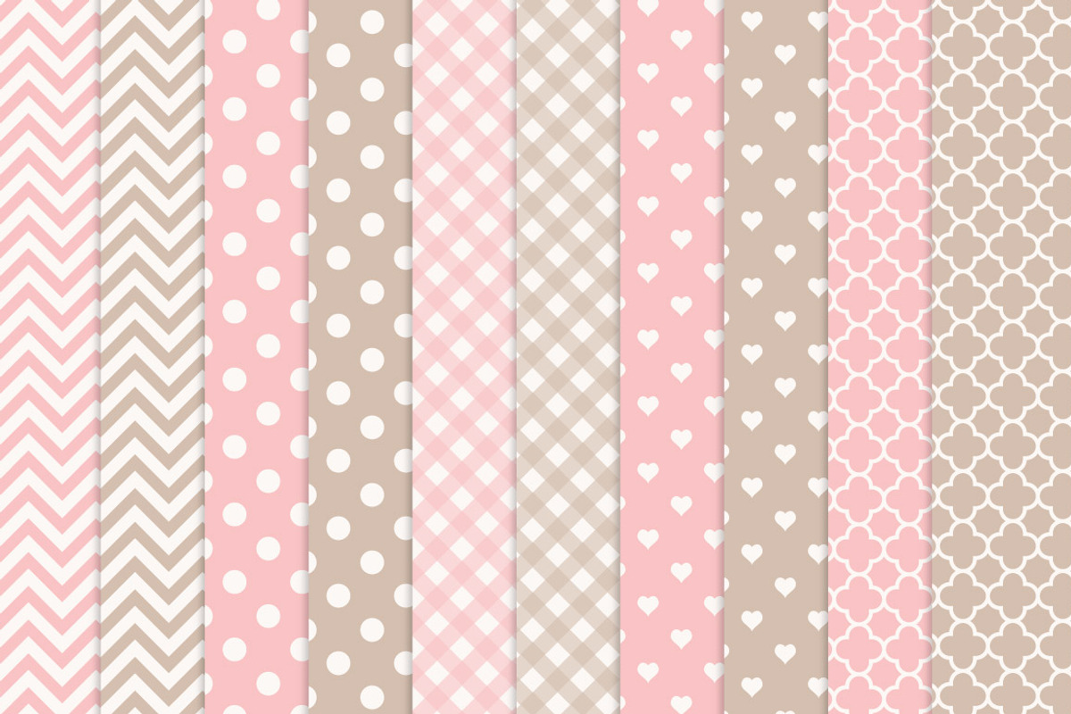 Baby Pink Elephant Vectors, an Illustration by Amanda Ilkov (Photo 3 of 3)
