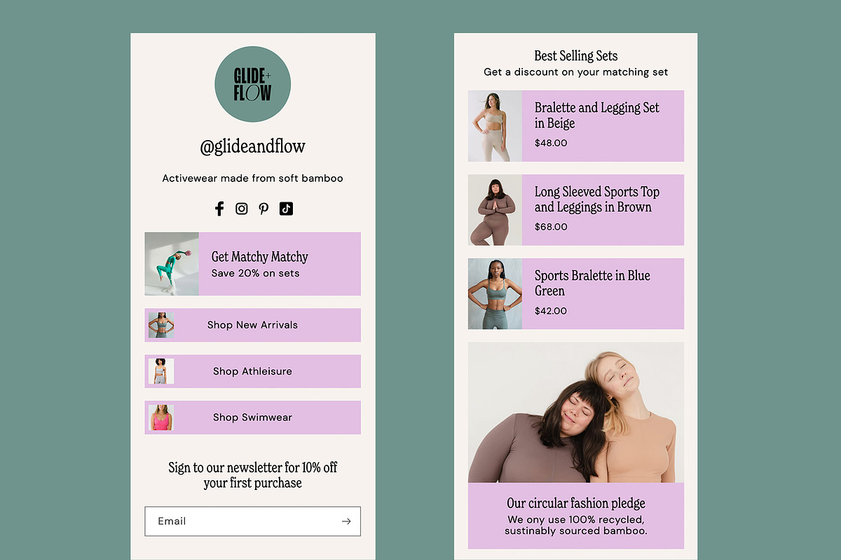 Shopify: Links Page for Social Media, a Shopify Template by Luna Templates (Photo 3 of 3)