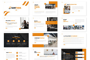 Santara - Powerpoint Template