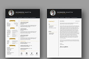 Clean Resume template, a Resume Template by Divergent Studio (Thumbnail 4 of 4)