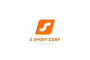 S sport logo template., a Branding & Logo Template by Anton Akhmatov (Thumbnail 3 of 3)