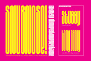Snubnose! Display Typeface, a Font by tanner puzio. (Thumbnail 2 of 6)