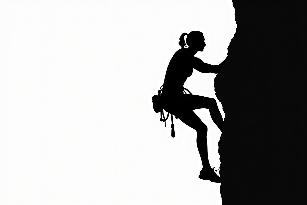 Adventure Climbers Silhouette Set, an Illustration by jahid234 (Photo 4 of 21)