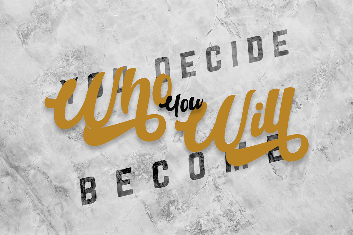 Anhattan - Retro Bold Script Font preview 2