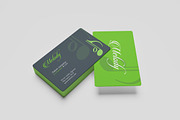 Rounded Business Card Mockup, an Advertising Mockup by Pexelyou (Thumbnail 3 of 5)