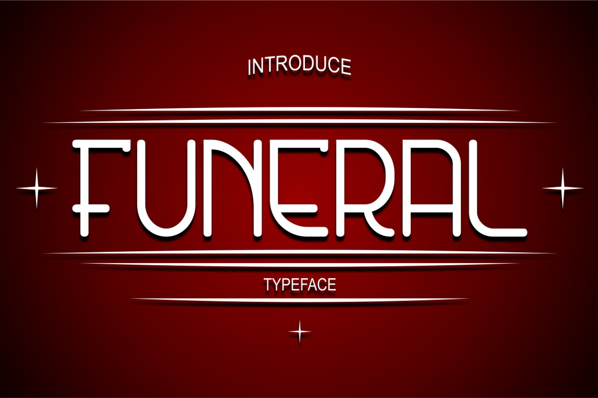 funeral - Vintage Monoline
