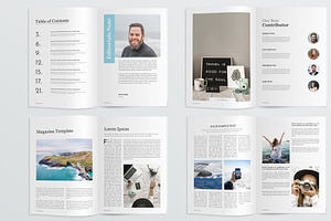 Multipurpose Magazine Template