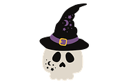 Spooky Halloween Sticker Set, an Illustration by Pattern & Stick Studio (Thumbnail 3 of 9)