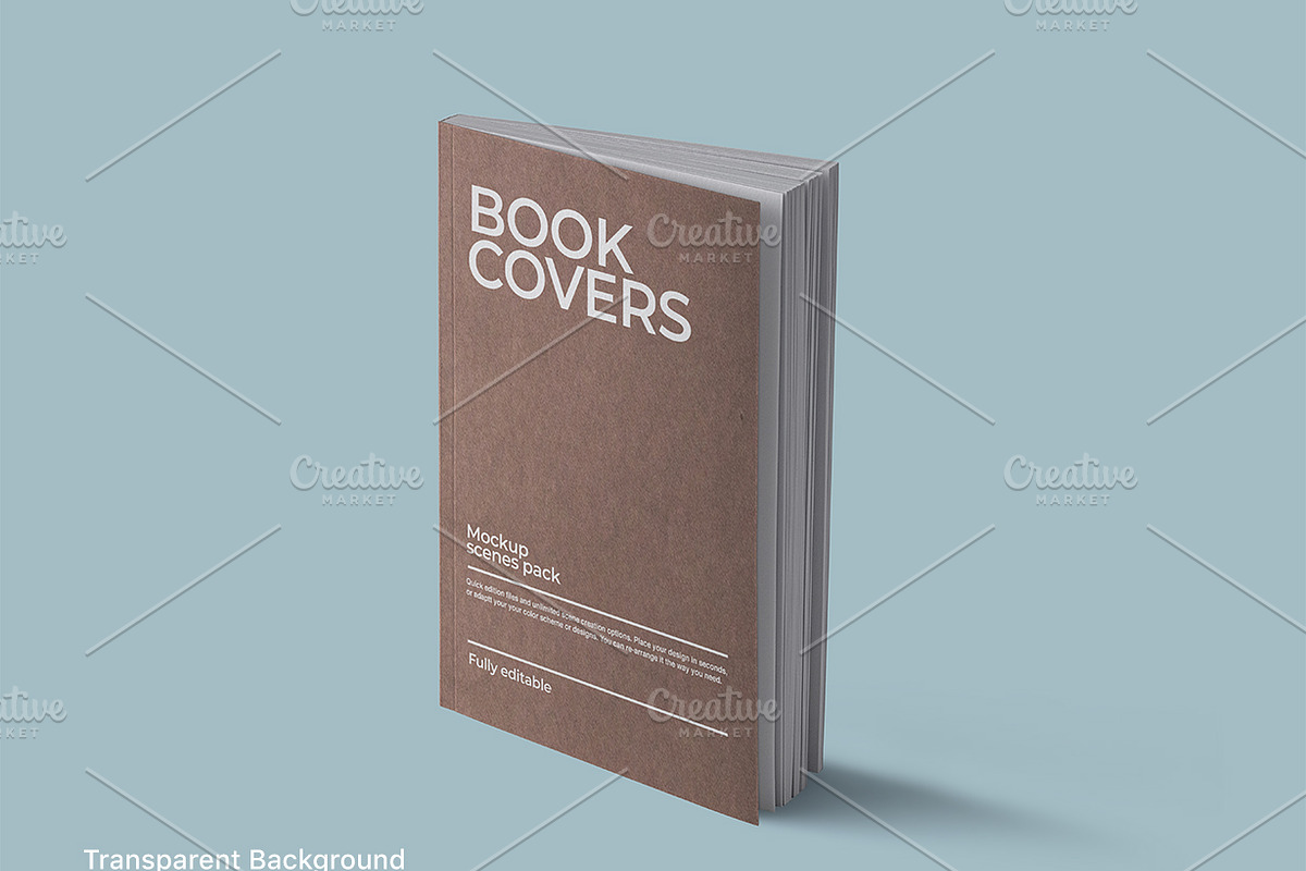 Book Cover Mockups, a Books & Magazine Mockup by Croma Studio (Photo 7 of 8)
