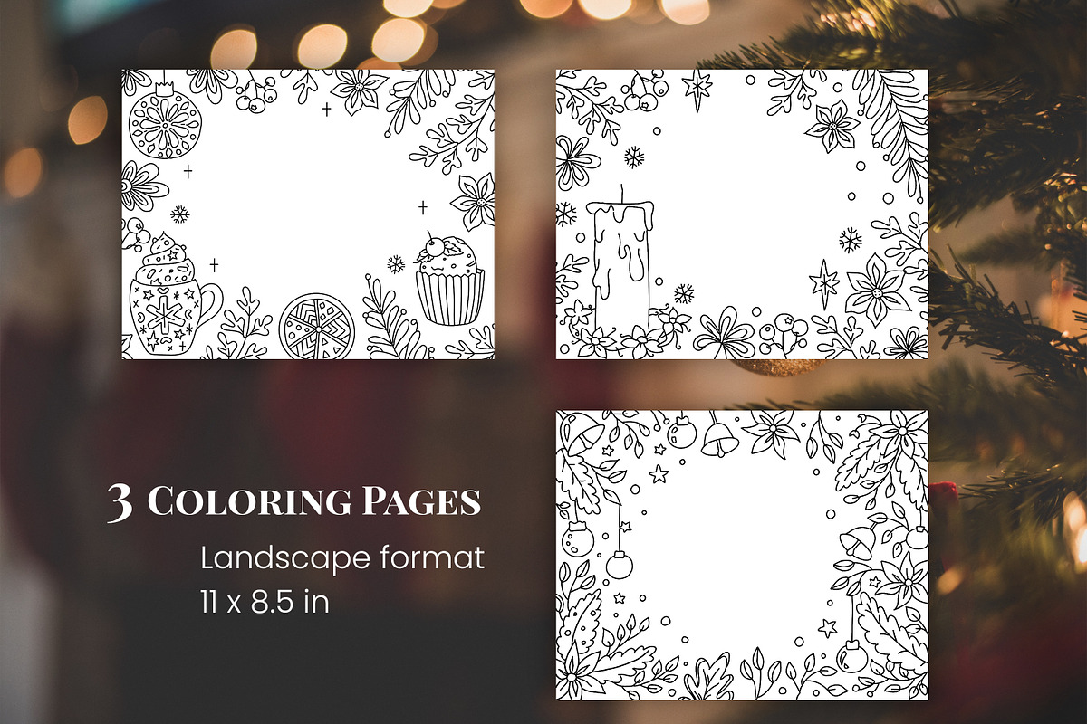 Adult Coloring Book | Whole Shop, a Graphic by ChristinaDesigns (Photo 26 of 28)