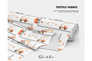 Construction Truck Seamless Pattern, a Pattern Graphic by Milatoo (Thumbnail 3 of 4)