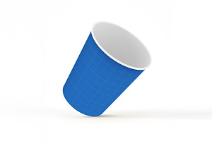 Small Paper Cup Mockup, a Cups & Container Mockup by Qaleb Studio