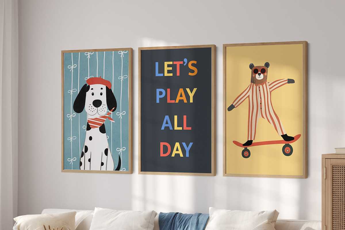 Nursery Print Bundle, a Background Graphic by Artemsky (Photo 19 of 24)