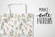 Watercolor hand drawn !BUNDLE!, an Animal Illustration by mikka_kika (Thumbnail 10 of 20)