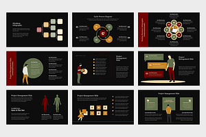 Rozua Vector Infographic Powerpoint