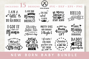 Newborn baby SVG Bundle | MB20