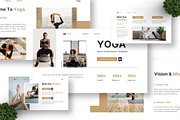 Yoga - Sport Keynote, a Presentation Template by Deepslide Studio (Thumbnail 3 of 4)