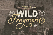 Wild Fragment - Handmade Font Duo, a Sans Serif Font by Sarid Ezra (Thumbnail 1 of 9)