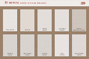 Procreate Paper Texture Brushes, a Brush Add-On by GRANCI STUDIOS (Thumbnail 5 of 7)