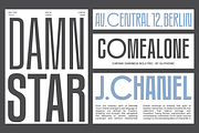 GC Chroma — Condensed Sans Family, a Sans Serif Font by Glyphonic (Thumbnail 7 of 15)
