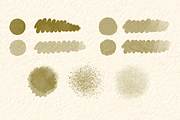 Procreate Watercolor Cozy Brush Set, a Brush Add-On by Moon House Shop (Thumbnail 4 of 4)