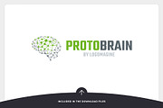 Proto Brain Logo Template, a Branding & Logo Template by LOGOMAGINE (Thumbnail 15 of 16)