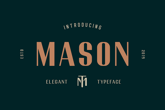 Mason Sans-serif preview 8