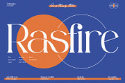 Rasfire, a Serif Font by Nathatype (Thumbnail 1 of 11)