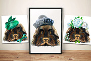 Watercolor merino guinea pig, an Animal Illustration by Watercolor fantasy (Thumbnail 5 of 5)