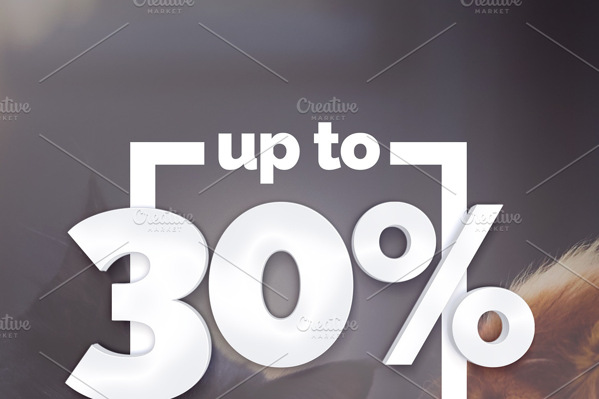Promote your Sale on social media, an Illustration by Solid Pixel (Photo 11 of 19)