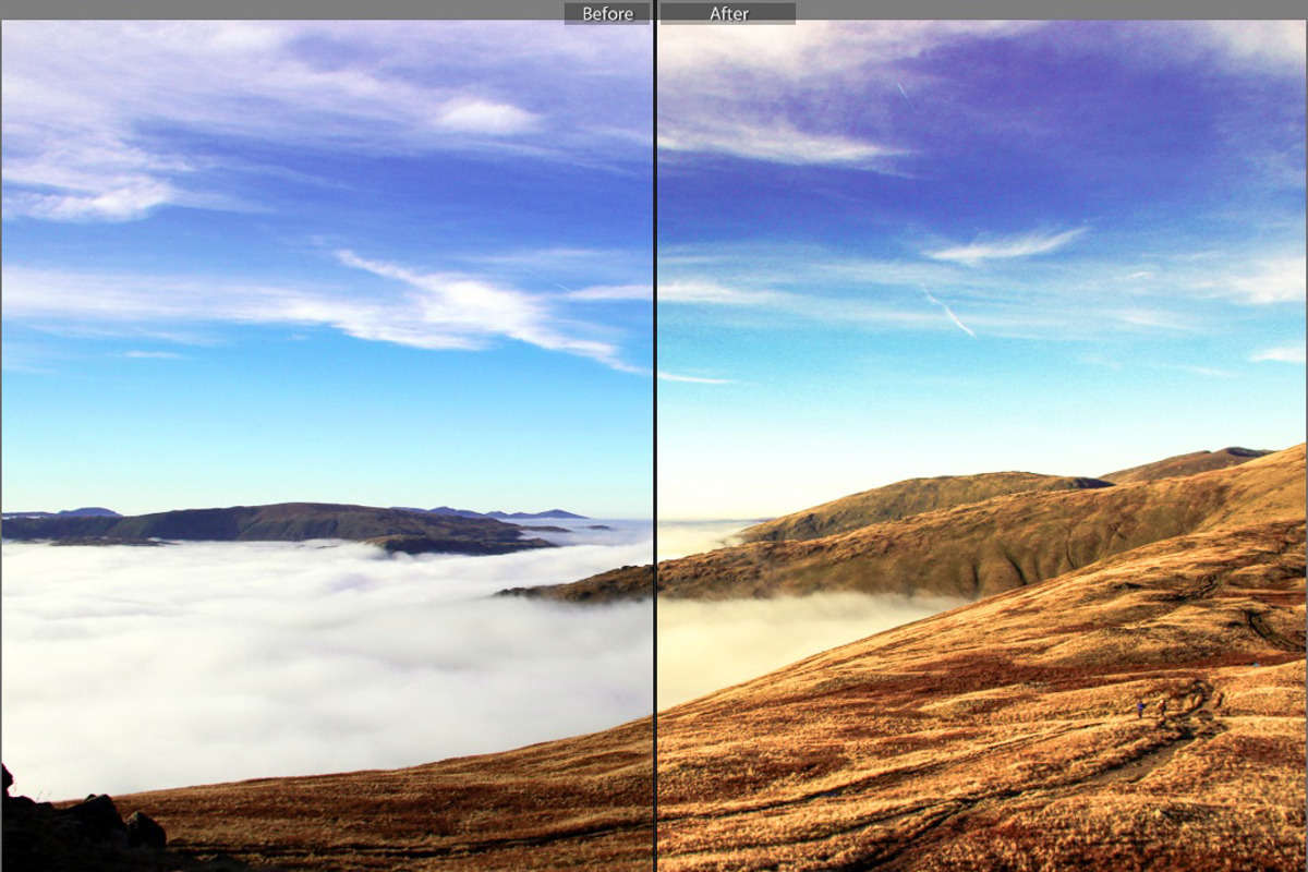 Retro and vintage lightroom presets preview 2