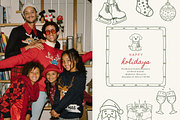 Christmas Frames Whimsy Set, a Seasonal Illustration by digital.incubator.yum (Thumbnail 5 of 18)