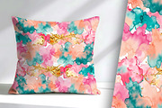 Flamingo Splash Background, a Decorative Illustration by Sharon Schwalbe (Thumbnail 2 of 5)