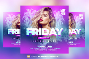 Club Party Flyer Template