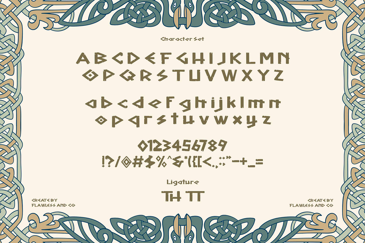 Ghosphoros - Game Font, a Font by Flawless And Co (Photo 9 of 10)