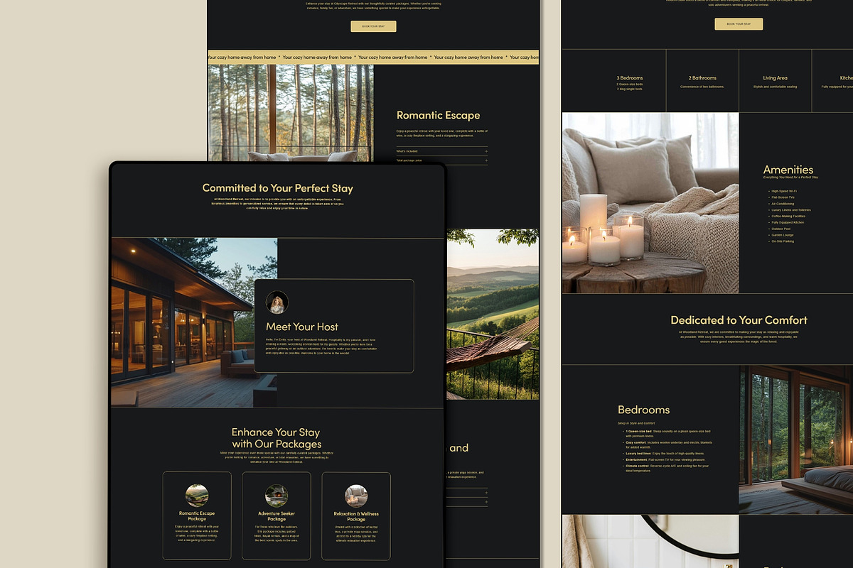Airbnb Website Squarespace Template, a Squarespace Template by ColorMondays (Photo 8 of 9)